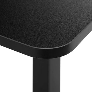 Elektrisch verstellbarer Schreibtisch 120x60 cm Schwarz