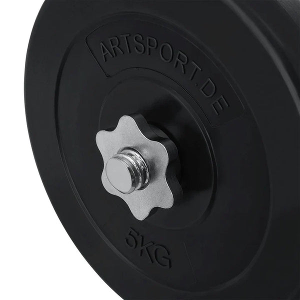 3in1 Hantelset 60kg Kurz-, Lang- und Curlhantel