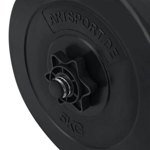 3in1 Hantelset 60kg Kurz-, Lang- und Curlhantel