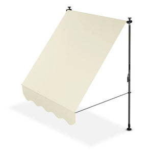 Klemmmarkise Kapstadt 150x120 cm Beige