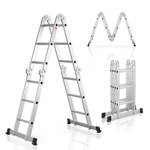 Aluminium Multifunktionsleiter 3,6m Tragfähigkeit bis 150 kg