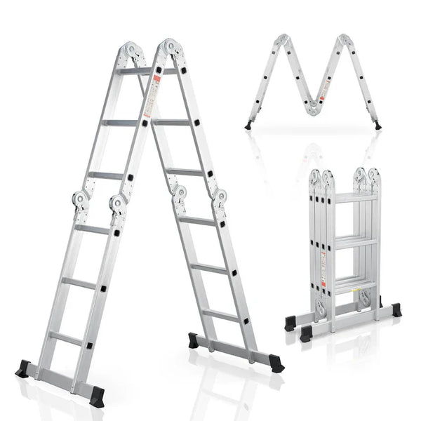 Aluminium Multifunktionsleiter 3,6m Tragfähigkeit bis 150 kg
