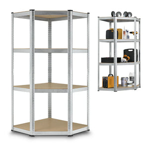 Eckregal Lagerregal "Corner Easy" 160 x 75 x 40-75 cm