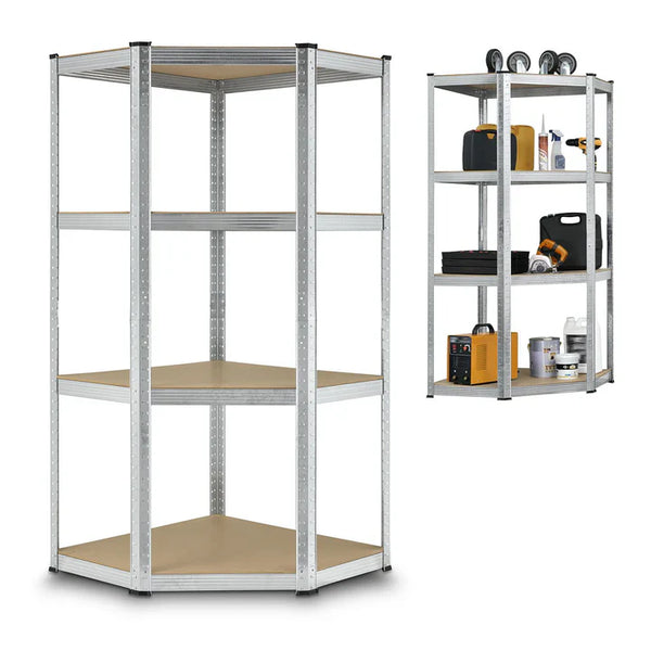 Eckregal Lagerregal "Corner Easy" 160 x 75 x 40-75 cm