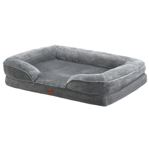 Hundebett Sheena L Orthopädisches Haustierbett Grau