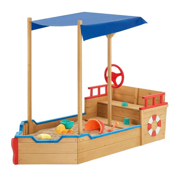 Sandkasten Käpt’n Pit aus Holz
