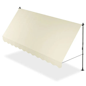 Klemmmarkise Kapstadt 400x120 cm Beige