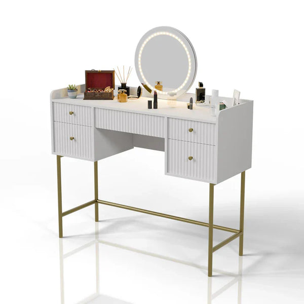 Schminktisch mit Spiegel Samira Touch-LED