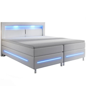 Boxspringbett Norfolk 140x200 cm weiss