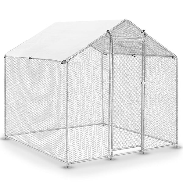 Freilaufgehege HLS25T 2x2x2 m für Hühner