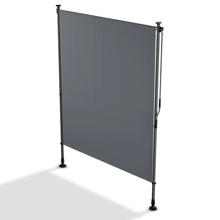 Senkrechtmarkise Barbados 150x310 cm Grau