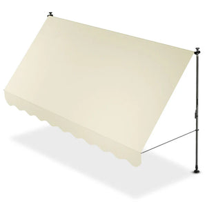 Klemmmarkise Kapstadt 350x120 cm Beige
