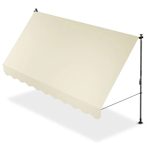 Klemmmarkise Kapstadt 350x120 cm Beige