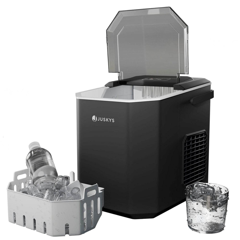 Eiswürfelmaschine IceOracle in Schwarz