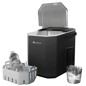 Eiswürfelmaschine IceOracle in Schwarz