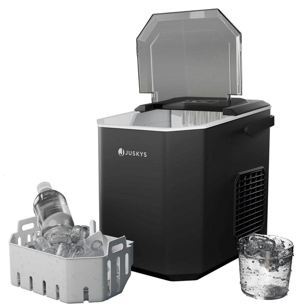 Eiswürfelmaschine IceOracle in Schwarz