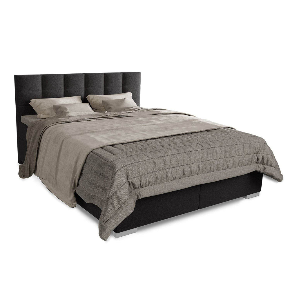 Boxspringbett Seattle 180x200 cm - Schwarz