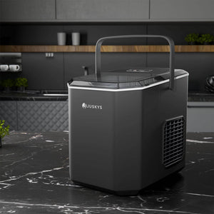 Eiswürfelmaschine IceOracle in Schwarz
