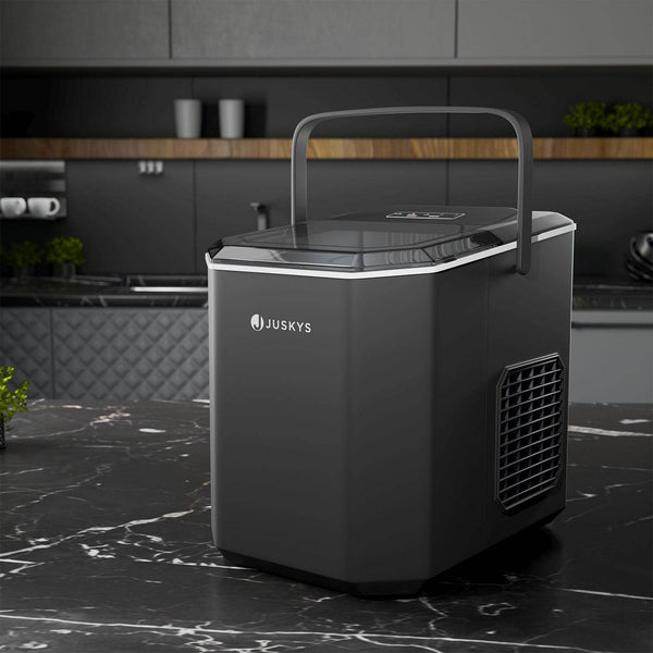 Eiswürfelmaschine IceOracle in Schwarz