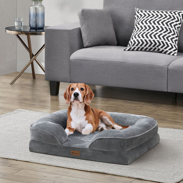 Hundebett Sheena M Orthopädisches Haustierbett Grau