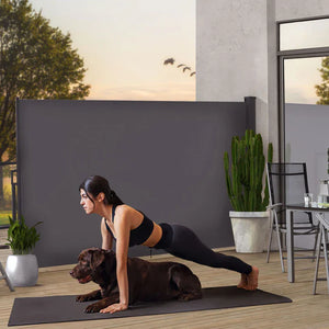 Seitenmarkise Dubai 500 x 180 cm anthrazit
