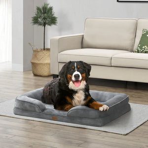Hundebett Sheena XL Orthopädisches Haustierbett Grau