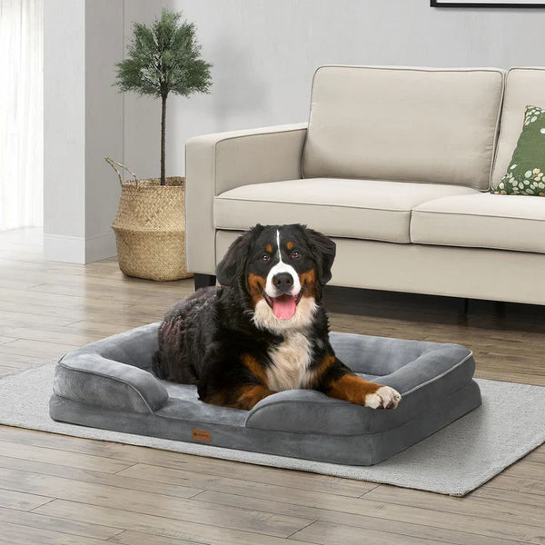 Hundebett Sheena XL Orthopädisches Haustierbett Grau