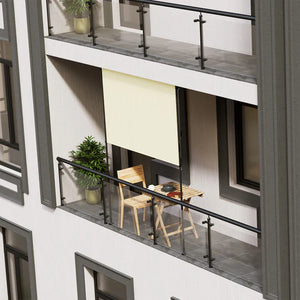 Senkrechtmarkise Barbados 200x310 cm Beige
