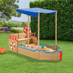 Sandkasten Käpt’n Pit aus Holz