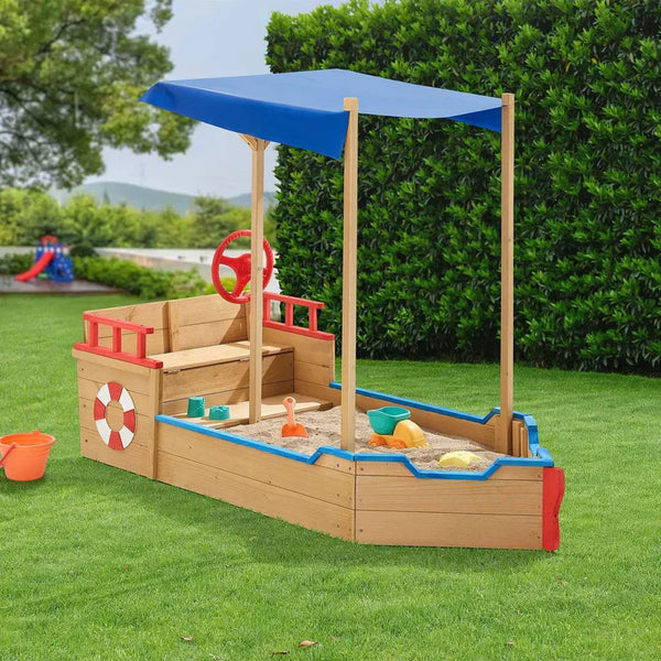 Sandkasten Käpt’n Pit aus Holz
