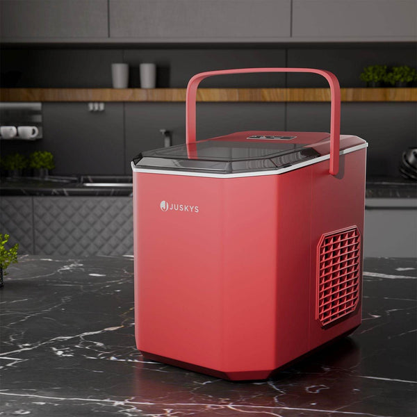 Eiswürfelmaschine IceOracle in Rot