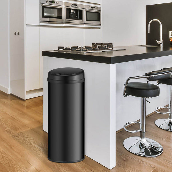 Automatischer Mülleimer mit Sensor - 50L Schwarz
