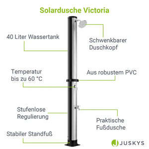 Solardusche Victoria 40 Liter