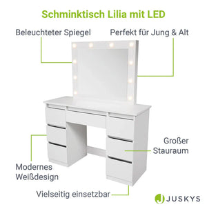 Schminktisch mit Spiegel Talea