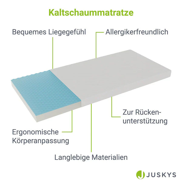 Kaltschaummatratze 90x200 cm