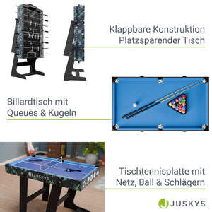 5in1 Multi-Spieltisch Ballzauber