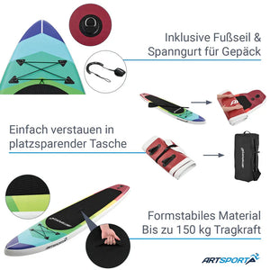 Stand Up Paddling Board Retro Love