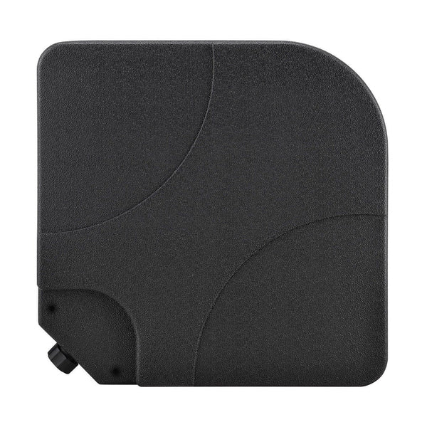 Schirmgewicht 4er Set Quad befüllbar bis 80kg aus HDPE schwarz