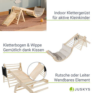 Kletterdreieck Movario Vielseitiges Indoor-Klettergerüst6