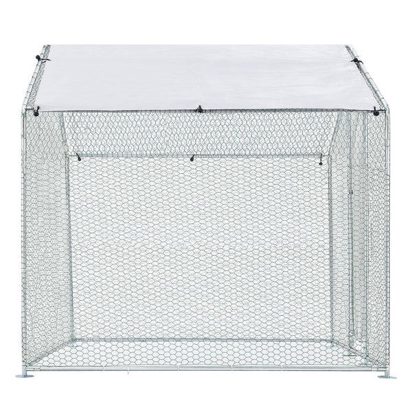 Freilaufgehege HLS25T 2x2x2 m für Hühner