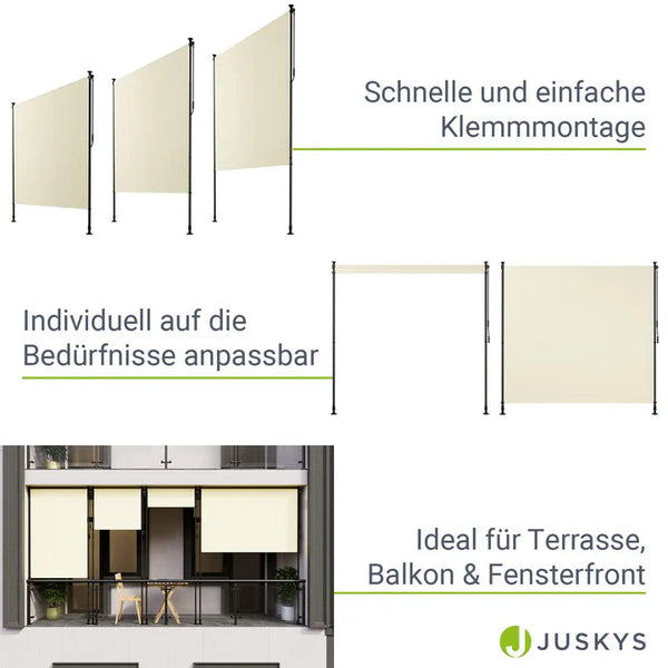 Senkrechtmarkise Barbados 200x310 cm Beige