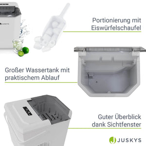 Eiswürfelmaschine IceOracle in Weiss