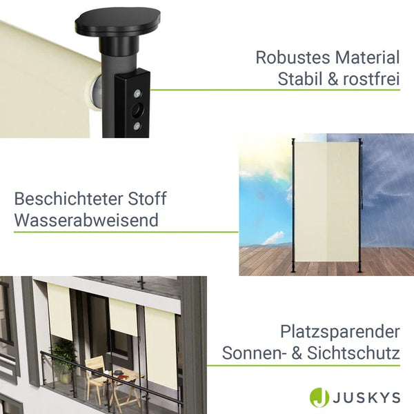 Senkrechtmarkise Barbados 100x310 cm Beige