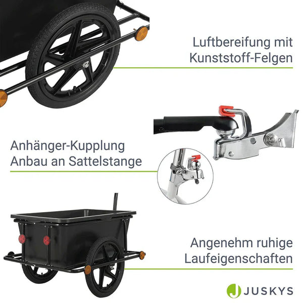 Fahrradanhänger 90 Liter Transportanhänger