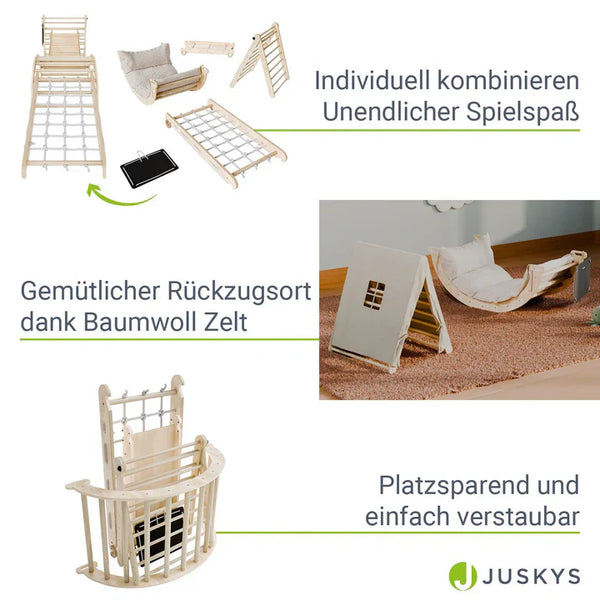 Kletterdreieck Movario Vielseitiges Indoor-Klettergerüst6