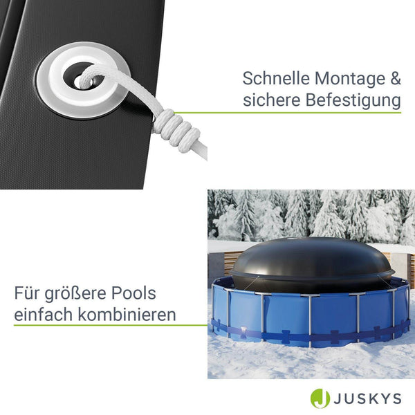 Aufblasbare Poolabdeckung Rund 3 m