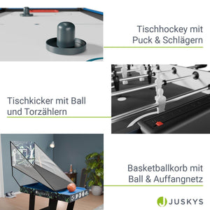5in1 Multi-Spieltisch Ballzauber