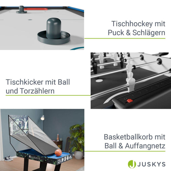 5in1 Multi-Spieltisch Ballzauber