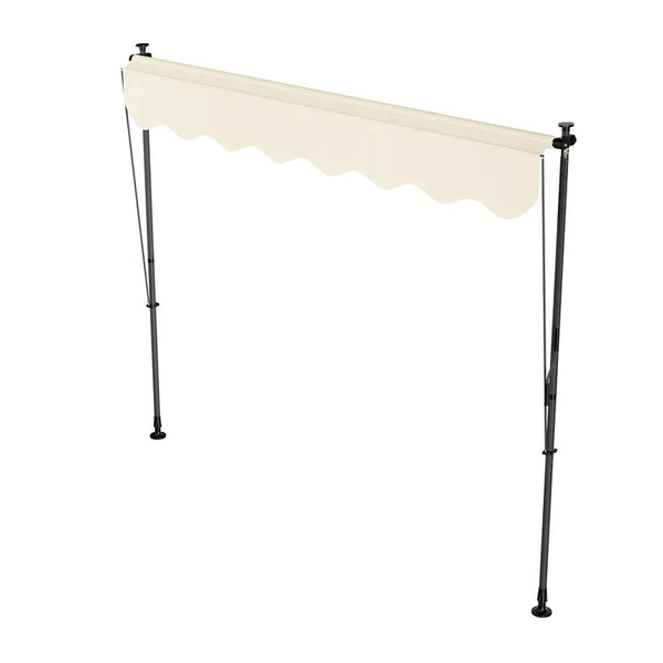 Klemmmarkise Kapstadt 250x120 cm Beige