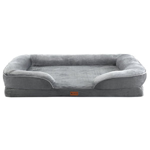 Hundebett Sheena XL Orthopädisches Haustierbett Grau